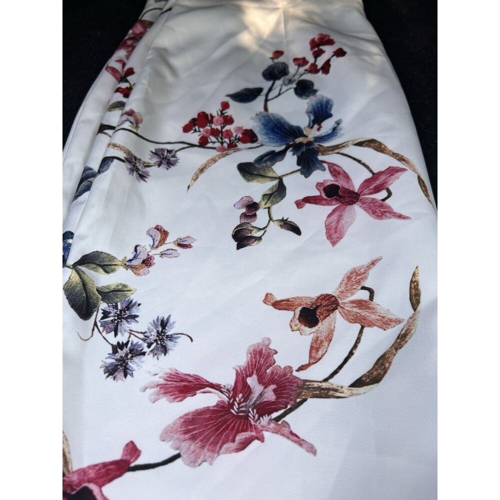 NWT ZARA Floral Printed Front Pleat Midi Skirt Size XLarge - Picture 10 of 10